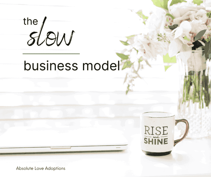 The Slow Business Model