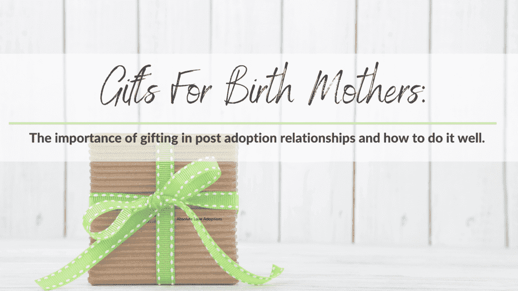 Gifts for birth mothers